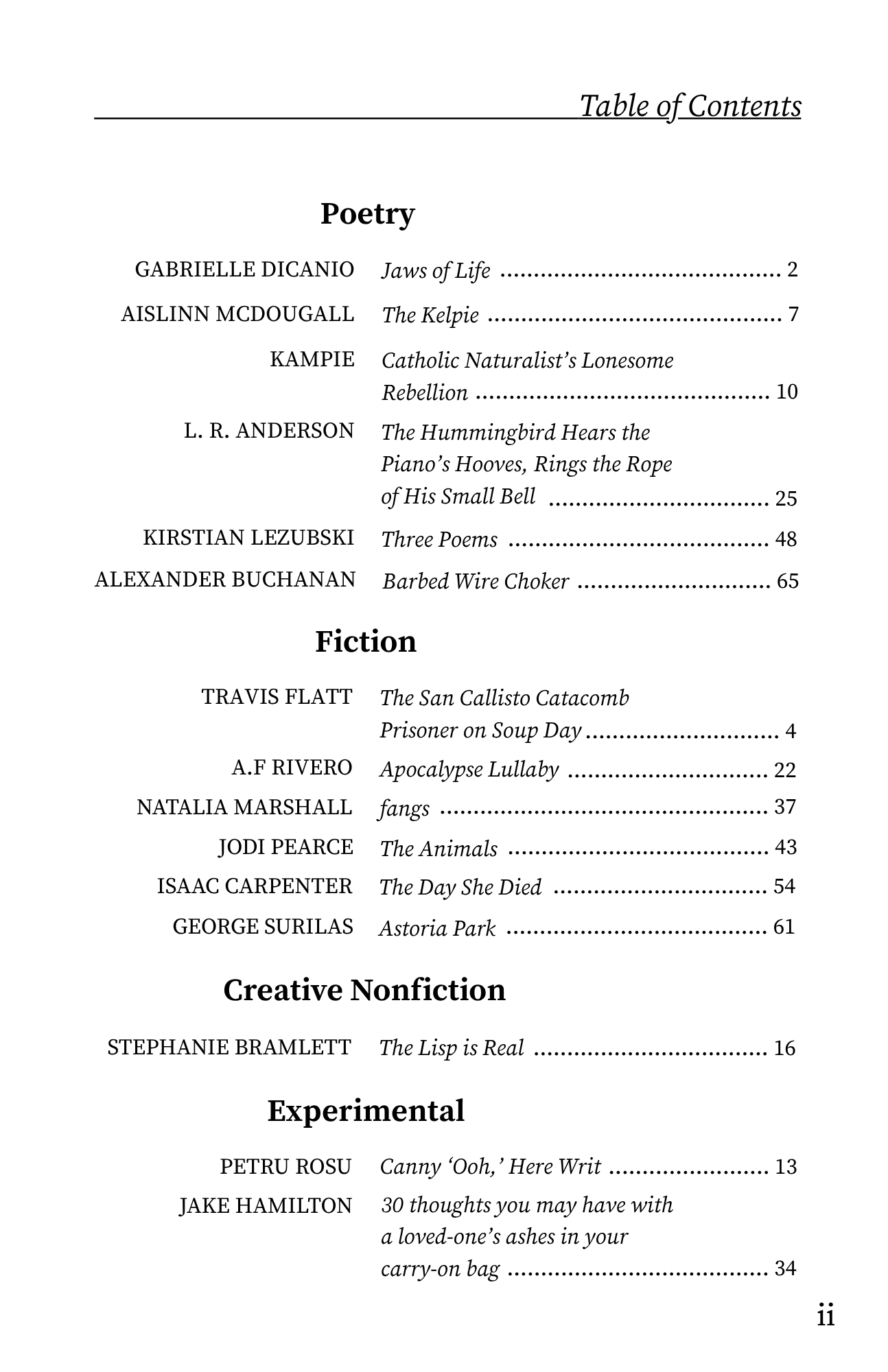 Fall 2026 exclamation mark issue 2 incoming exclamations (fall 2026) (1)